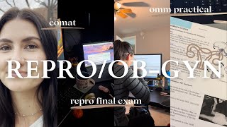 week as a med student  repro final exam omm exams TAing pictures [upl. by Spevek372]