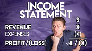 The INCOME STATEMENT for BEGINNERS [upl. by Ettennahs]