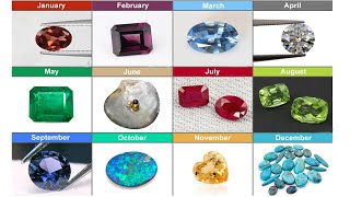 Birthstones by Month  What Your Birthstone  GB Trade Key [upl. by Bentley478]