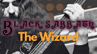 Bass Lesson  Bass TAB  The Wizard by Black Sabbath [upl. by Nnaillek]