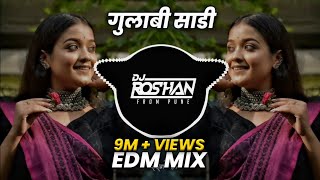 Gulabi Sadi  Edm Mix  Dj Niklya Sn amp Dj Roshan Pune  Its Roshya Style [upl. by Pollard]