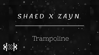 Shaed x Zayn  Trampoline Lyrics and Bass Boosted [upl. by Thamos131]