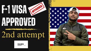 How I got my F1 Visa in 2nd attempt Consulate Kolkata [upl. by Nnayecats]