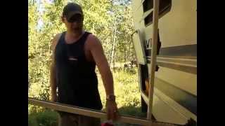 How to close a Carefree RV Awning [upl. by Aisyram974]