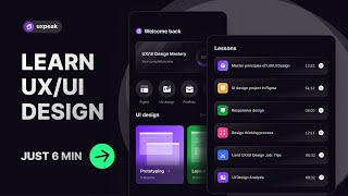 The Shortest UIUX Design Course For Beginners  Learn UXUI Design in 6 Minutes [upl. by Norling7]