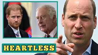 HEARTLESS🛑 William slams Harry for stealing money from King Charles then dodging to the US in 24hrs [upl. by Gustavo]