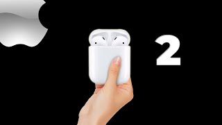 Review AirPods 2  Обзор Аирподс 2  чистка наушников  как подключить аирподс 2 [upl. by Nylssej]