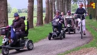 Scootmobiel tocht Cuijk 2018 [upl. by Marcella]