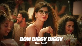 Bom Diggy Diggy  Zack Knight Jasmin Walia  SlowedReverb  Lofi song [upl. by Cartan]