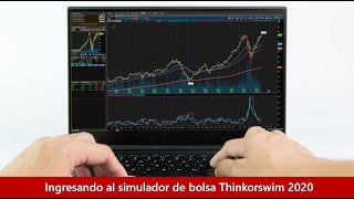 Ingresando al simulador de bolsa Thinkorswim  wwwSubmarinoBursatilcom [upl. by Ttevy507]