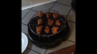 Boneless Wings Tyson Chicken WYNGZ from frozen in NuWave Oven [upl. by Charlena]