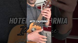 Hotel California  Percussive Ukulele Tutorial shorts tutorial ukulele [upl. by Yboj]