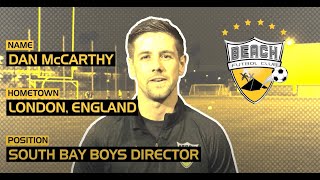 Welcome Dan McCarthy — Beach FC [upl. by Idnek]