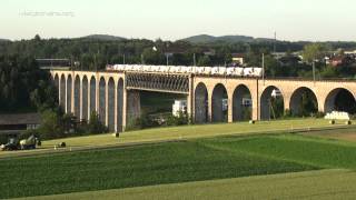 Eisenbahnbrücke in EglisauSchweiz [upl. by Amrac125]