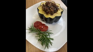 EPISODE 55 SAUSAGE STUFFED ACORN SQUASH [upl. by Eiluj3]