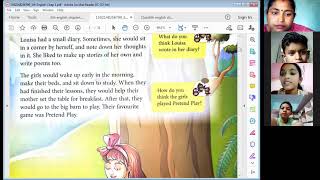 5th English Chapter 1  Louisas Story Reading Junction [upl. by Neenaj537]