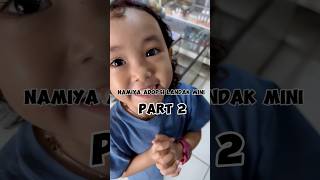 Namiya adopsi Landak Mini PART 2 fun reaction funny viral kidsvideo shortvideo cat cute [upl. by Halludba]