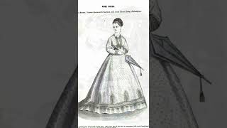 Fashion Offerings of Godey’s Lady’s Book August 1867 [upl. by Frances]