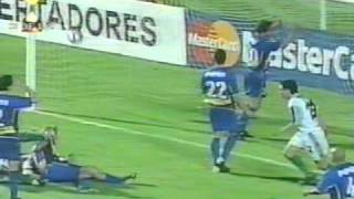 SANTIAGO WANDERERS HISTORICO COMPACTO FRENTE A BOCA JUNIORS [upl. by Rajewski259]