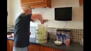 HOW TO MAKE Great tasting Elderflower Champagne home brew from the hedgerow [upl. by Oidgime]