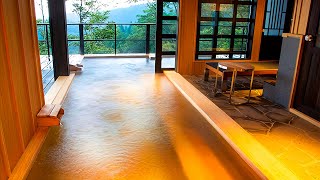 Gekkoju Japans Luxury Onsen Ryokan with Private Large Hot Spring OpenAir Bath [upl. by Yneffit]