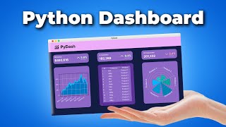 Make Modern Python Dashboards With Tkinter amp Matplotlib [upl. by Noned552]