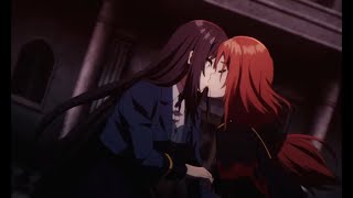 Mary kisses Claire Kagenou  Eminence in the Shadow Yuri Kiss Scene [upl. by Lucinda363]