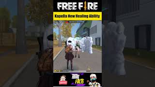 Kapella Character New Healing Ability 🫀 Kapella Ability Totally Changed After OB 45 Update Free Fire [upl. by Mahmoud]