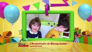 LAnniversaire Disney Junior  Mois spécial avec tes personnages préférés [upl. by Narbig]