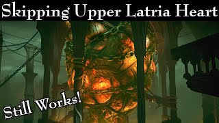 NEW Upper Latria 32 Heart Skip Tutorial  Bottom of Tower  Demons Souls Remake Speedrunning [upl. by Ahsiekyt544]