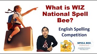 Know about Wiz Bee Spell B competition [upl. by Aiel]