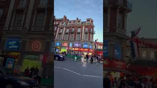 Visiting places in London chinatown visitingplace london life chinesefood shoops restaurant [upl. by Emmott]