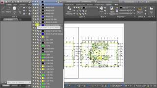 Freezing Layers in an AutoCAD Viewport [upl. by Eelir]