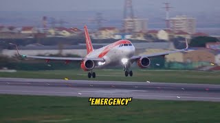 EasyJet Emergency Tenerife Flight Turns Back After Technical Malfunction [upl. by Llyrehc986]