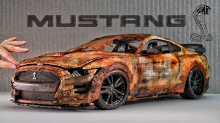 Restoration Abandoned Ford Mustang Shelby GT500  Muscle Car Restoration and Rebuild [upl. by Nodnarg]