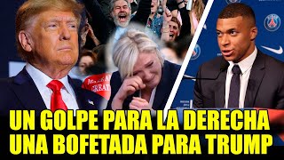 ¡Trump en SHOCK mientras MBAPPE tumba a la Extrema Derecha [upl. by Eecyal]