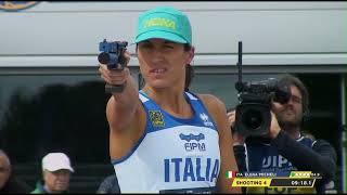 Replay  Womens Final Pentathlon World Championship Bath 2023 LASERRUN [upl. by Jacobine]