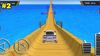 3D Ramp Car Stunt  अच्छा गेम खेलने वाला गेम  गाड़ी वाला गेम  Android Gameplay2 [upl. by Lavona]