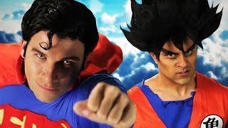 Goku vs Superman Epic Rap Battles of History [upl. by Soma]