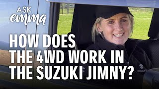 How does the 4WD work in the Suzuki Jimny [upl. by Ellehcit]