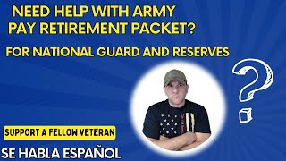 Help with Army pay retirement packet [upl. by Virendra]