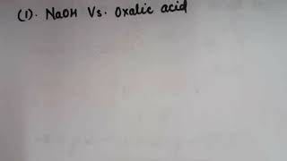 Calculations of Acid Base Titration class XI a NaOH and Oxalic acid b Na2CO3 and HCl [upl. by Pevzner621]