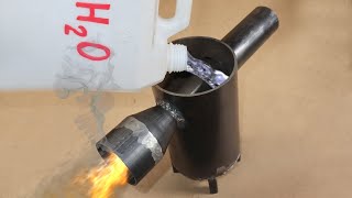 ROCKET STOVE NO LONGER NEEDED Multifuel jet stove [upl. by Christal]