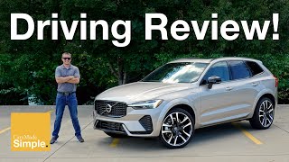 2025 Volvo XC60 Recharge Driving Review  Excellent Luxury Plug In Hybrid [upl. by Dedric]