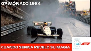 Cuando Ayrton Senna deslumbró al mundo  GP Mónaco 1984 [upl. by Hanselka945]