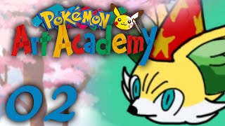 Pokemon Art Academy Redif 02  Et si on faisait un CHAPEAU [upl. by Kendricks]