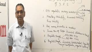 RBI as regulator of Indian Financial System Lecture MBA by Mr BKJain [upl. by Hailey]