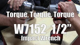 Our Experience With The W7152 Ingersoll Rand 12quot Impact Wrench 1500 ftlbs Nut Busting [upl. by Igenia642]