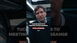 Tucker Reacts to Meeting Julian Assange [upl. by Townie]