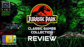 Jurassic Park Classic Games Collection Switch Review [upl. by Nesyaj827]